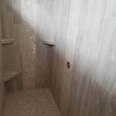 custom tile shower