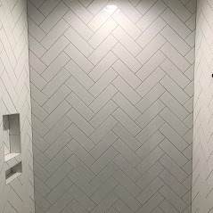 custom tile shower